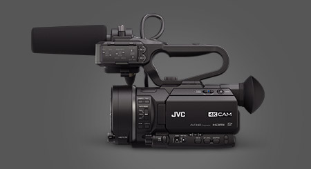 Photo: JVC 4KCAM with Microphone