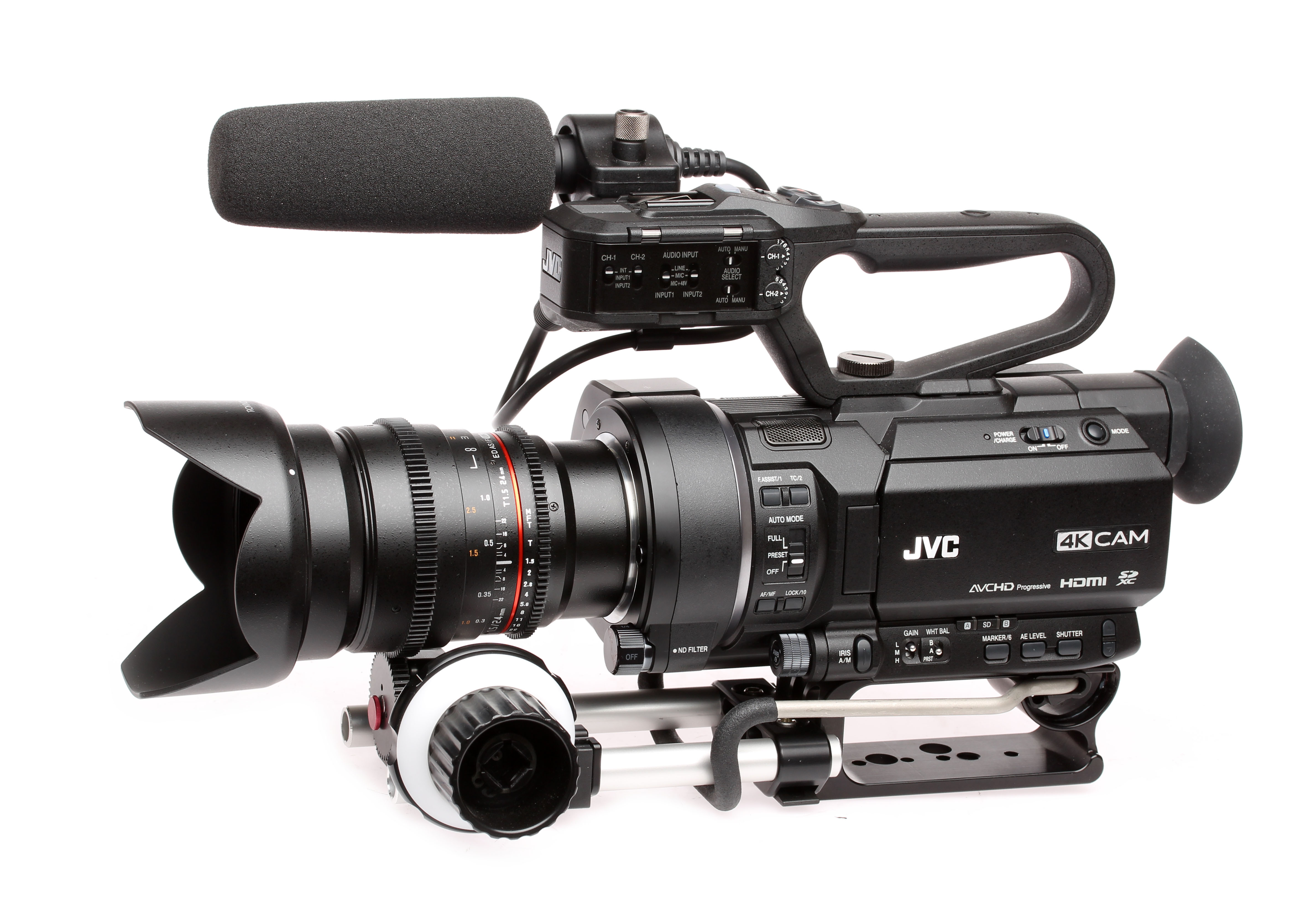 JVC News Release -- JVC DEMONSTRATES NEW 4KCAM CAMCORDERS AT NAB 2015