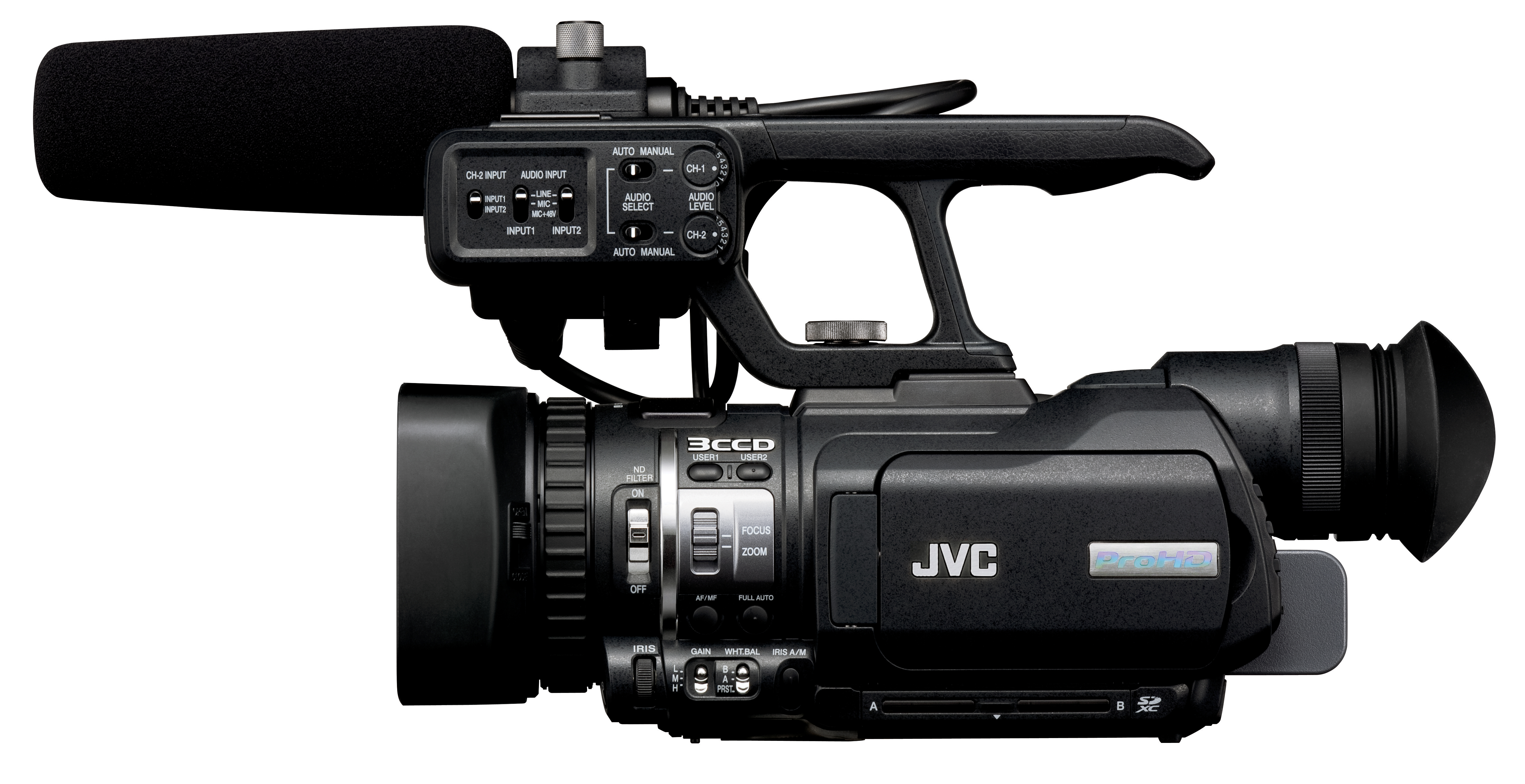 JVC News Release -- New Product Announcement: GY-HM150 Camcorder