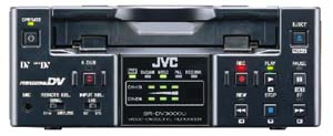 JVC BR-DV3000U MINIDV DVCAM NTSC PAL DIGITAL PROFESSIONAL VCR DECK~AG-DV2500P 