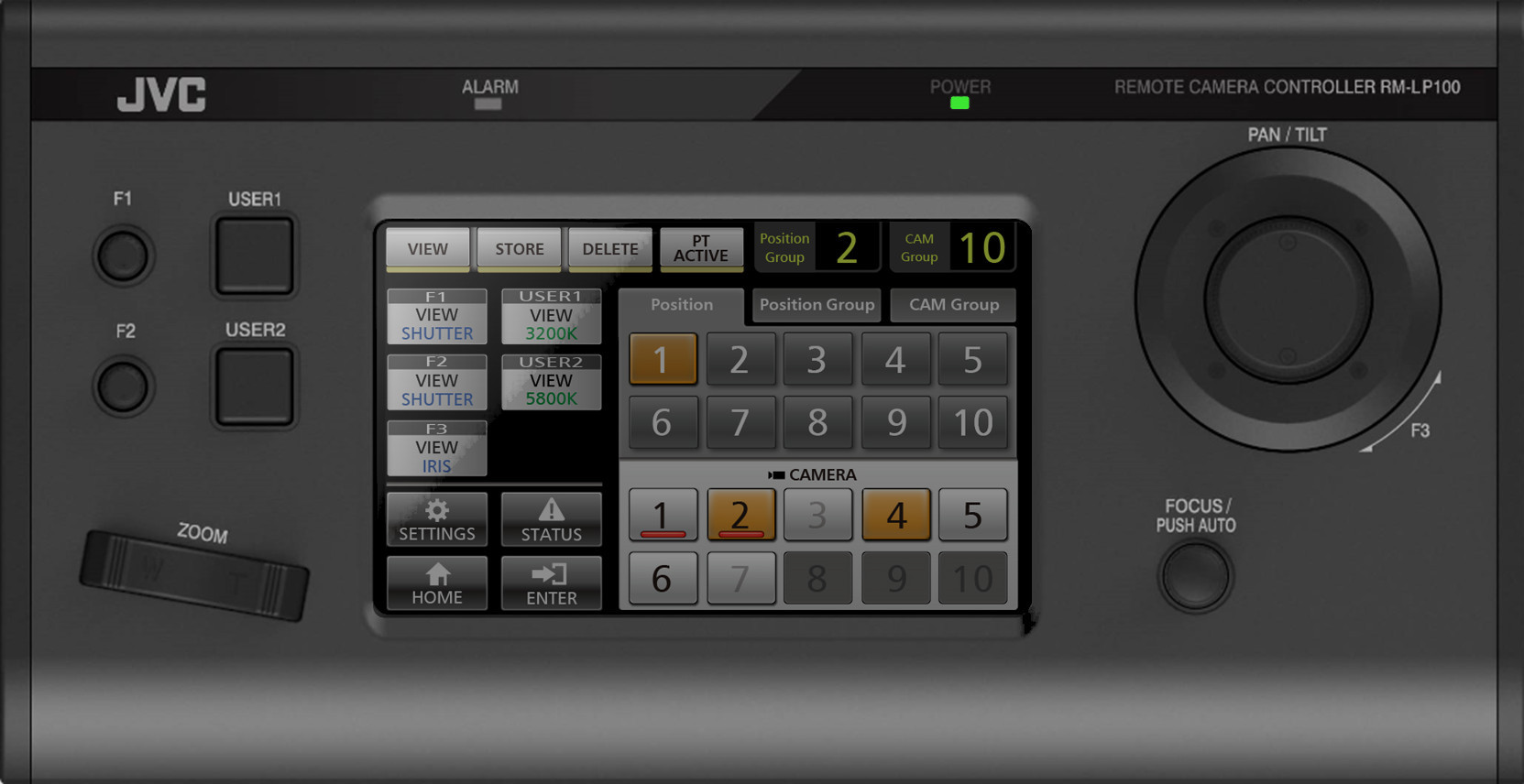 JVC RM-P300 camera remote control unit #810 